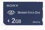 Sony Memory Stick Pro Duo - 2GB, Verzenden, Zo goed als nieuw