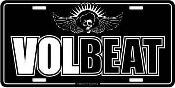 Volbeat - Logo - USA Nummerplaat, Verzamelen, Ophalen of Verzenden, Nieuw, Poster, Artwork of Schilderij