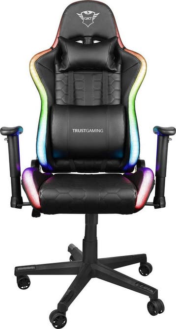 Trust GXT 716 Rizza - Gaming stoel met RGB verlichting -, Verzenden, Nieuw