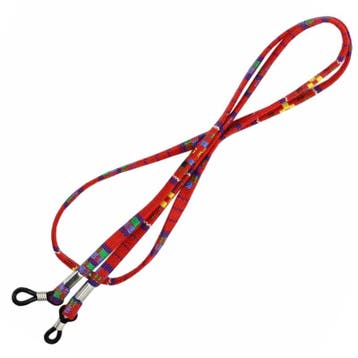 Fako Bijoux - Brillenkoord - Inka - 70cm - Rood, Verzenden, Nieuw