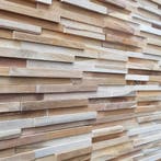 Houtstrips 3D Teakhout NuNu 50x18cm, Ophalen of Verzenden, Nieuw