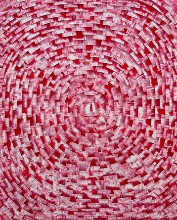Aykaz Arzumanyan - Rose - 1044 - Abstraction géométrique