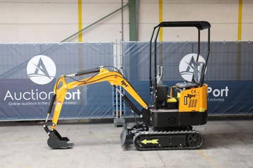 Veiling: Minigraver JPC HT12 Diesel 12pk 2025 Nieuw, Ophalen, Graafmachine