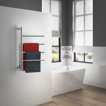 Elektrische Handdoekradiator Smedbo Dry 4 Draaibare Armen, Ophalen of Verzenden, Nieuw