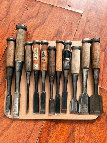 Hout Beitel - 21 cm
