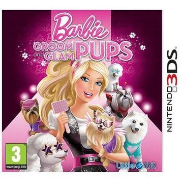 3DS Barbie: Groom and Glam Pups, Verzenden, Zo goed als nieuw