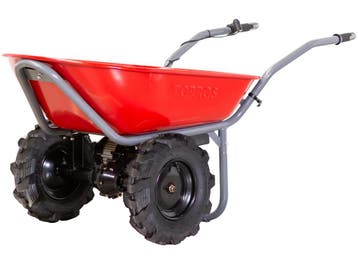 Elektrische kruiwagen met dubbel voorwiel 100l 260kg - batte, Zakelijke goederen, Ophalen of Verzenden
