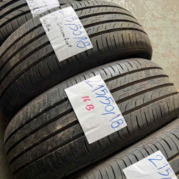 4 x Giti 215-50-18 Zomerbanden 8mm, 18 inch, Ophalen of Verzenden, Band(en), Personenwagen