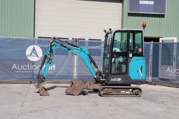 Veiling: Minigraver Doosan DX19 Elektrisch 2021, Ophalen, Graafmachine