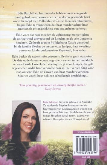 De vergeten brief 9789022562796 Kate Morton, Verzenden, Gelezen, Kate Morton