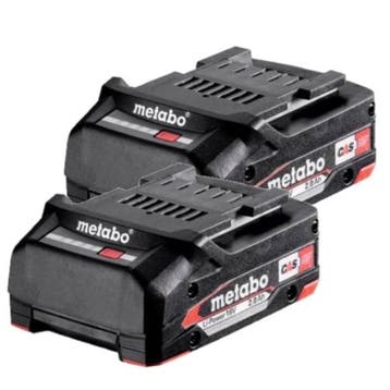 2 stuks: Metabo 18V Li-Power 625026000 / CAS 18V, origineel, Verzenden, Nieuw