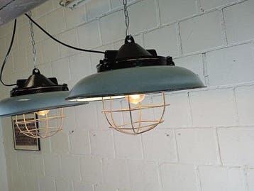 Plafondlamp - Oké 2 - Staal, Gietijzer - Industriële