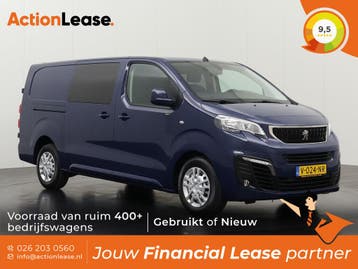 Peugeot Expert Dubbel cabine L3 H1 2018 Diesel, Nieuw, Dealer onderhouden, Zilver of Grijs, Lease