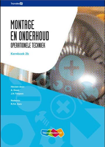 TransferW   Montage en onderhoud 2B Kernboek 9789006901504, Boeken, Zo goed als nieuw