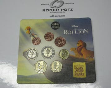 Frankreich 3,88 Euro 2024 Miniset Disney Koenig der Loewe..., Verzenden