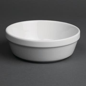 Whiteware ovale schaaltjes |  13,7 cm | 6 stuks, Verzenden