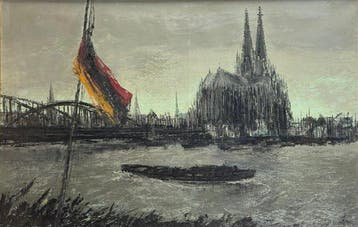 Pierre Molot (XX) - Allemagne, Cologne, la cathédrale