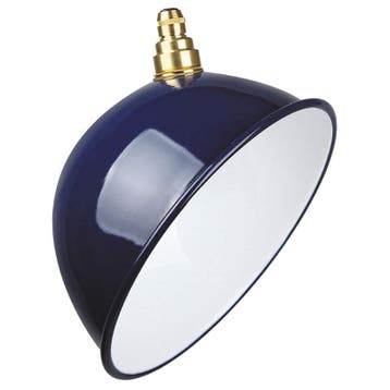 Vintlux Lampenkap Jaunty Navy Blue - Ø 20 cm - B22/E14, Nieuw