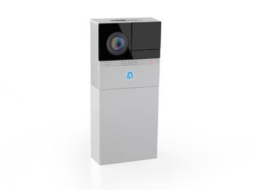 Caliber HWC501 - Slimme deurbel met camera en accu - Wit, Verzenden, Nieuw