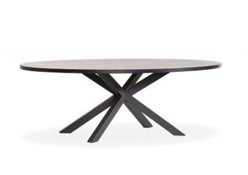 Eettafel Scarlet Ovaal 250cm - eettafel, Nieuw, Ovaal, Overige materialen
