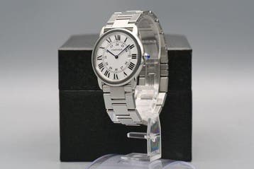 Cartier - Ronde Solo - Zonder minimumprijs - 3603 - Heren -, Nieuw