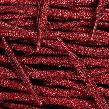 Glitter veters - Rood • 120  cm x 8 mm, Ophalen of Verzenden, Nieuw