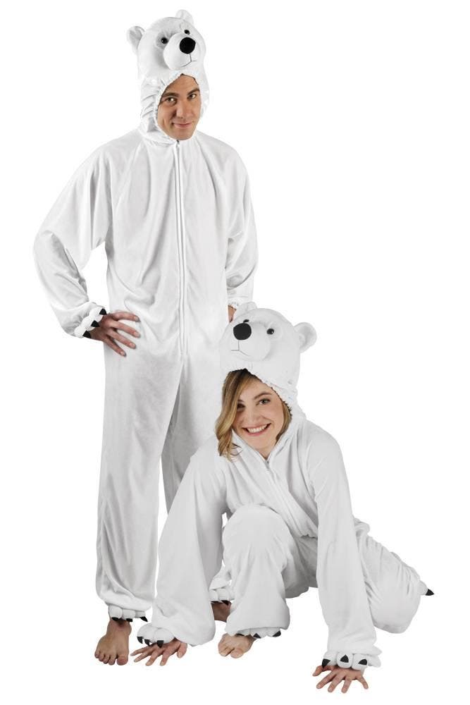 Ijsbeer pak volwassen, Kleding | Dames, Carnavalskleding en Feestkleding, Nieuw, Ophalen of Verzenden
