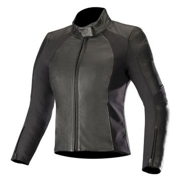 Alpinestars Vika V2 Jas Dames Zwart, Motoren, Kleding | Motorkleding, Nieuw met kaartje, Verzenden, Jas | leer, Alpinestars