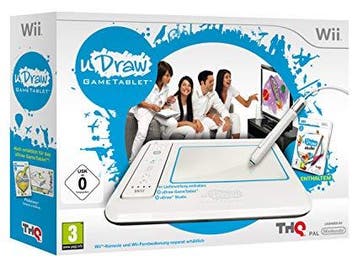 uDraw Game Tablet + Game Pack [Complete], Ophalen of Verzenden, Zo goed als nieuw