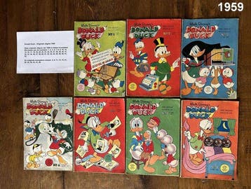 Donald Duck Incomplete series van 1959 t/m 1962 - Donals, Nieuw