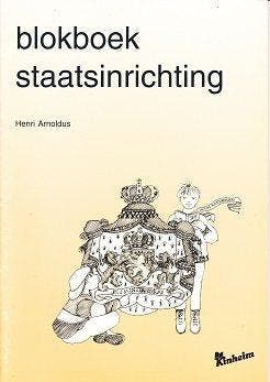 Kinheim Blokboek Staatsinrichting groep 7/8 (per stuk), Verzenden, Nieuw