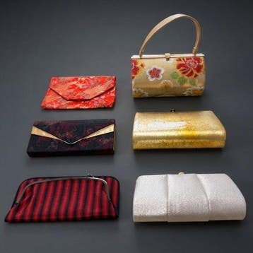 Exclusieve collectie van 6 vintage Japanse formele tassen -