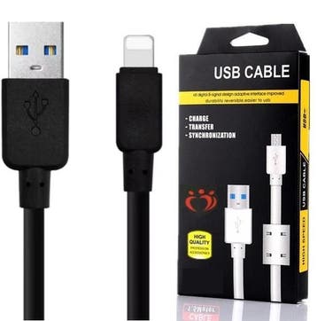 Olesit K107 Lightning Kabel 1.5 Meter Fast Charge Lader 2.1A, Verzenden, Nieuw