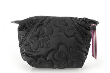 Kipling Clutch Zwart, Verzenden, Zo goed als nieuw, Zwart