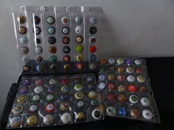 Collectie champagnecapsules - champagnecapsules