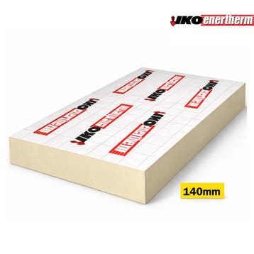 IKO Enertherm Alu 120cm x 60 cm, 140mm, Doe-het-zelf en Verbouw, Ophalen of Verzenden, Nieuw