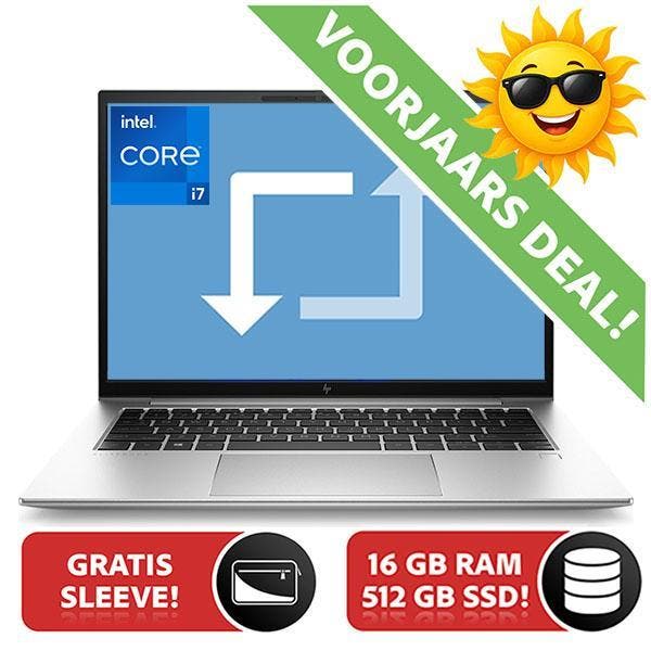 HP Elitebook 840 G9 Ci7-1265U | 512GB | 16GB | WUXGA | W11P, Computers en Software, Windows Laptops, 4 Ghz of meer, SSD, 14 inch