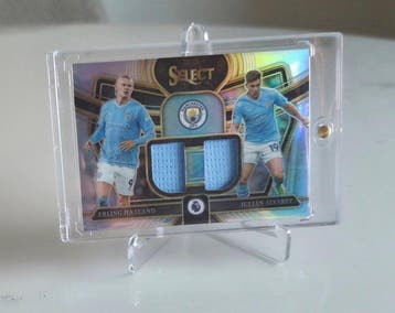 2023/24 Panini Select Erling Haaland, Julián Álvarez DS-EJ, Nieuw
