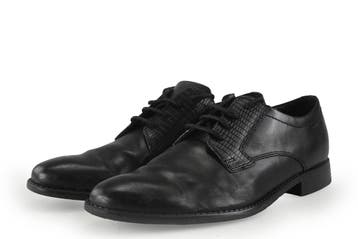 Bugatti Veterschoenen in maat 41 Zwart, Bugatti, Verzenden, Zwart, Zo goed als nieuw