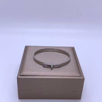 Hermès - Armband - 18 karaat Witgoud - 0.36ct. tw. - Diamant, Sieraden, Tassen en Uiterlijk, Nieuw