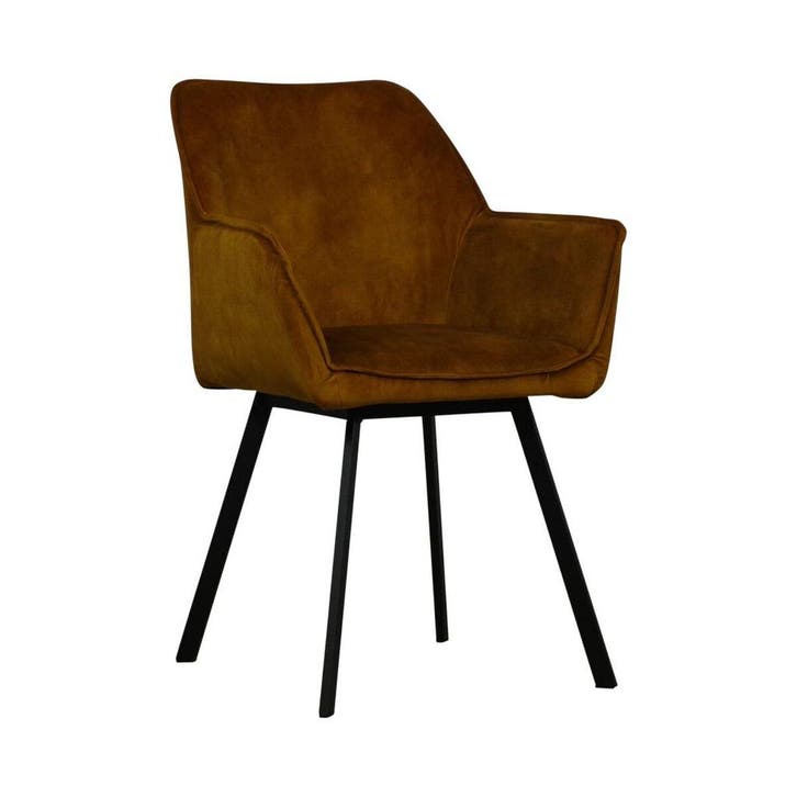 Eetkamerstoel Stella | Cognac, Huis en Inrichting, Stoelen, Nieuw, Ophalen of Verzenden