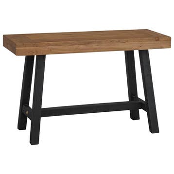 vidaXL Bankje 80 cm massief teakhout, Huis en Inrichting, Verzenden, Nieuw