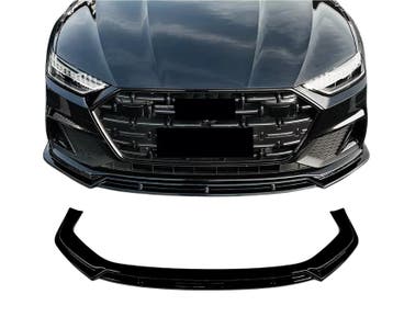 Voorspoiler | geschikt voor Audi A7 C8 S-line | 2019 | glanz, Verzenden, Nieuw, Audi