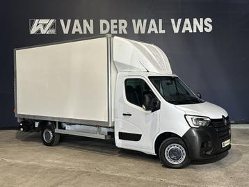 Renault Master 2.3 dCi 146pk Bakwagen 222cm Hoog Laadklep Eu, Stof, Gebruikt, Renault, Wit