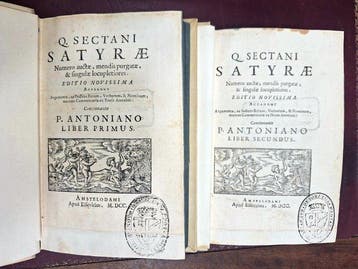 Q. Sectani - Q. Sectani Satyrae numero auctae, mendis