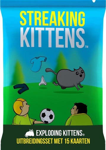 Streaking Kittens - Exploding Kittens Uitbreiding -, Verzenden, Nieuw