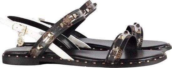 GUESS Ofelia - maat 38 - Dames sandalen - Bruin/Creme, Kleding | Dames, Schoenen, Verzenden