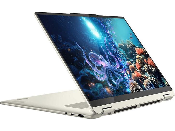 Lenovo - Yoga 7 2-in-1 16akp10 - 16 inch - Zand, Computers en Software, Windows Laptops, 3 tot 4 Ghz, 16 inch, Qwerty, Nieuw, 16 inch