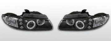 Koplampen Angel Eyes | geschikt voor Chrysler Voyager 1996-2, Verzenden, Nieuw, Chrysler