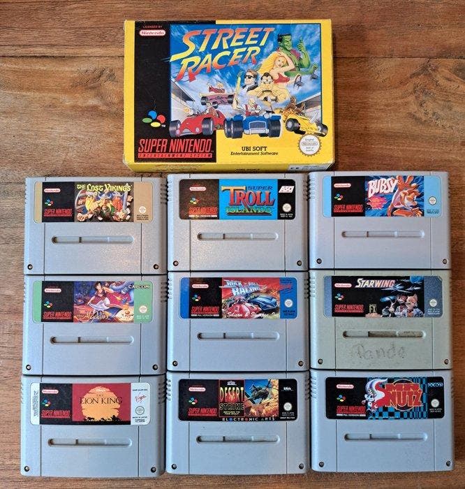 Nintendo - Snes - 10x top games - Videogame, Spelcomputers en Games, Spelcomputers | Overige Accessoires